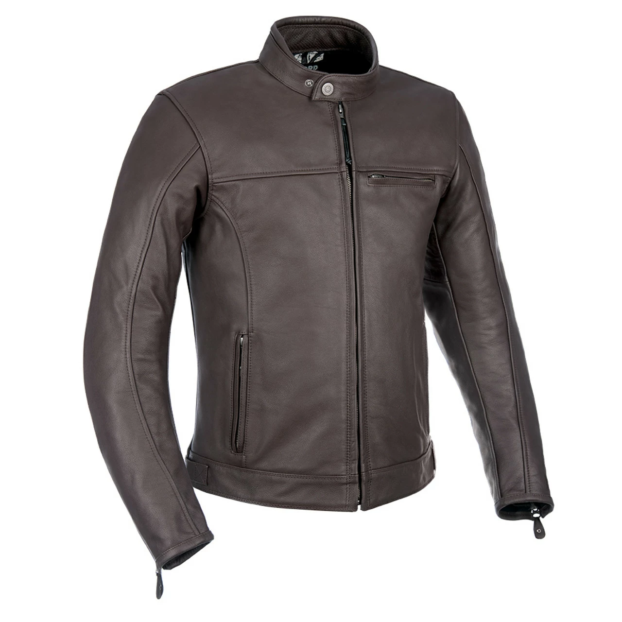 Oxford Walton Mens Leather Jacket - Brown 3 Oxford Walton Mens Leather Jacket - Brown