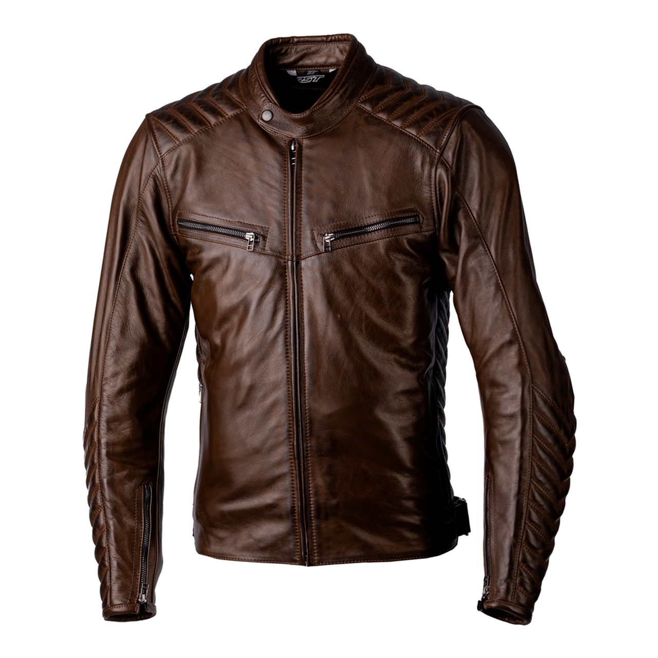 RST Roadster 3 CE Mens Leather Jacket Brown 3 RST Roadster 3 CE Mens Leather Jacket Brown