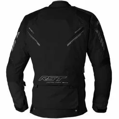 RST Pro Series Commander Laminated CE Mens Textile Jacket - Black / Black -Jacket Zone rst pro series commander ce textile jacket black black1 detail1 04074.1673441525