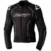 RST S1 Mesh CE Mens Textile Jacket - Black / White -Jacket Zone rst s1 ce mesh textile jacket black white 81262.1651855729