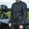 ARMR Komura 2 Waxed Cotton Waterproof Jacket - Black -Jacket Zone s l500 75071.1630131447