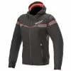 Alpinestars Stella Sektor V2 Ladies Tech Hoodie - Black / Coral -Jacket Zone sektor stella coral 76537.1664896469 1
