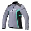 Alpinestars Stella T-Kira V2 Ladies Waterproof Textile Jacket - Slate / Peacock Green -Jacket Zone t kira wp peacock 02915.1667495235