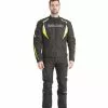 Trik Moto M115 Short Textile Waterproof Jacket - Black / Yellow -Jacket Zone tm short jkt m115 f yel 1 06102.1540331089